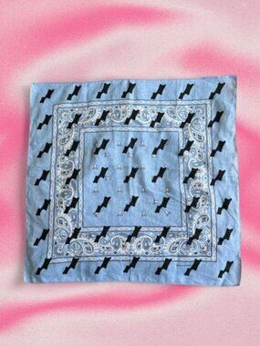 Justin Bieber SKYLRK Baby Blue Bandana